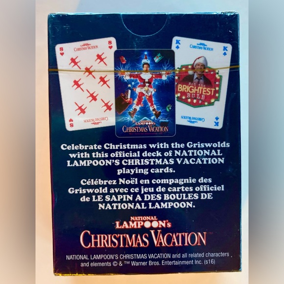 🃏National Lampoon’s Christmas Vacation Playing Cards NISB - Picture 2 of 2